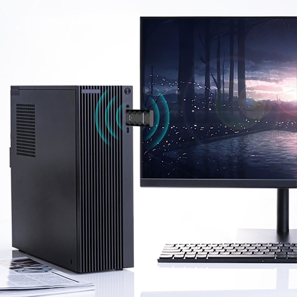 Comfast951ax Usb3.0 1800mbps 5ghz 2.4ghz Kaksikaistainen kaksoisantenninen langaton Wifi 6