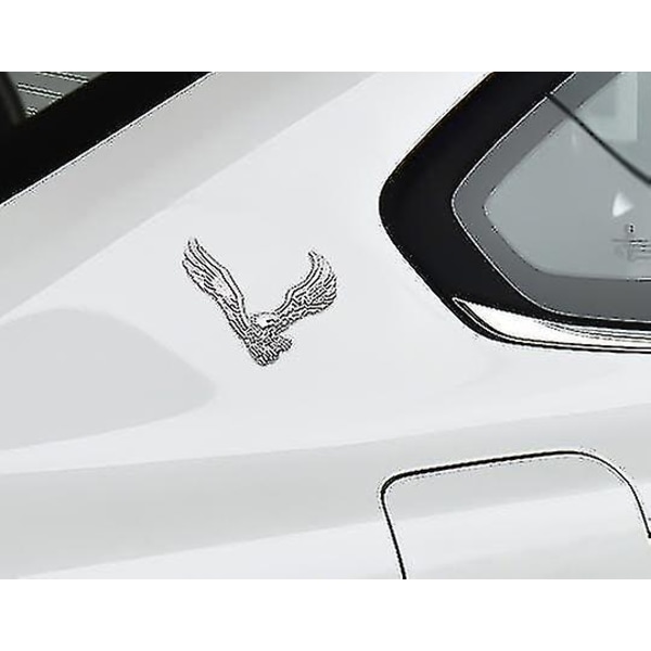 Chrome-hettepynt for bil, 3D-emblem, engel-ørn, for bil