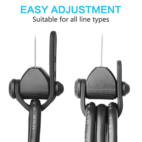 6/3 stk VR-kabeltrinsesystem Lydløs styring for HTC Vive Rift S PS Windows VR