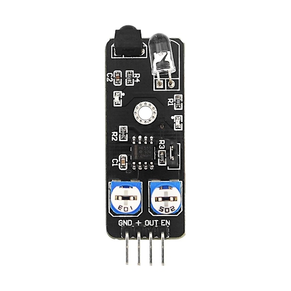 4-nastainen infrapunaeste-esteentunnistusanturimoduuli autolle, robotille Arduino Diy:lle