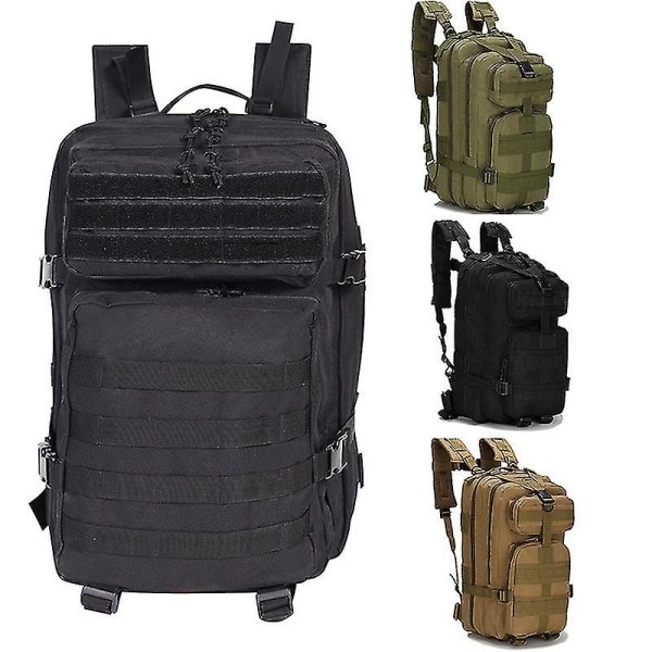 Lawaia Military-reput 50l tai 30l 1000d Nylon vedenpitävä reppu Ulkoilma taktinen reppu Leirintä Metsästysreppu Laukku