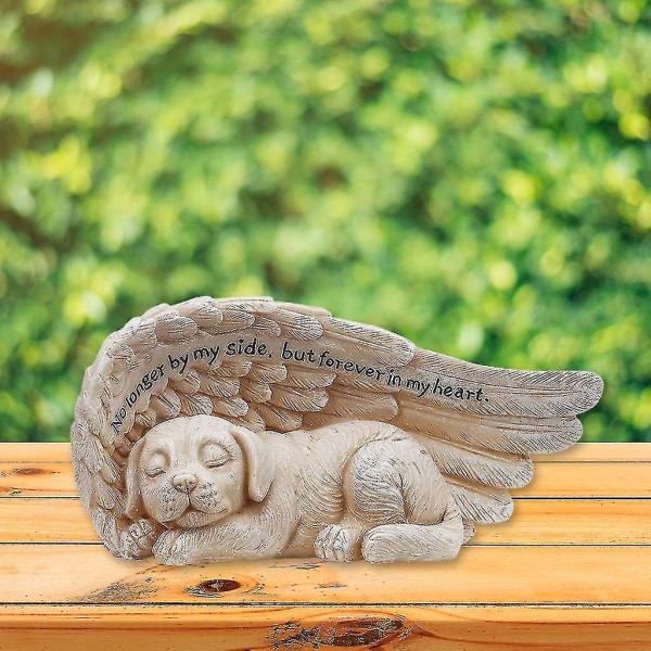 Have Angel Pet Statue Ornamenter Hund Angel Pet Memorial Grave Marker Statue