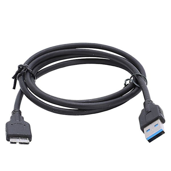 2x USB 3.0 Power Data Sync Laddningskabel för Toshiba Hårddisk