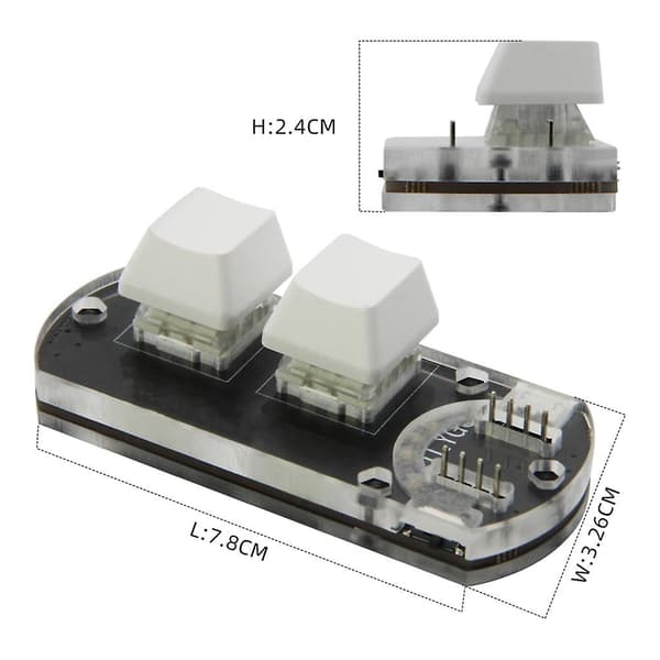 V1.0 Utvecklingskort för T-encoder-knapp Expansionsmodul Anpassa-makro för