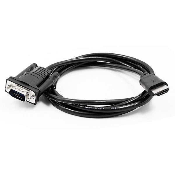 Hdmi-compatible To Vga Converter Cable Digital To Analog Signal Adapter Cord