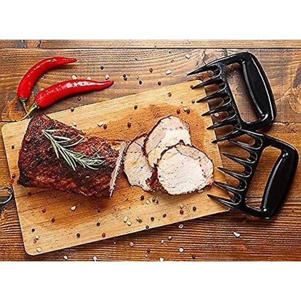 2-pack kötttång för BBQ, BBQ, rökare och grill