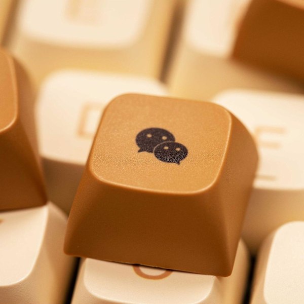 125 taster/sett Dye Sublimering Keycap Xda Profil Mekanisk Tastatur Pbt Keycap