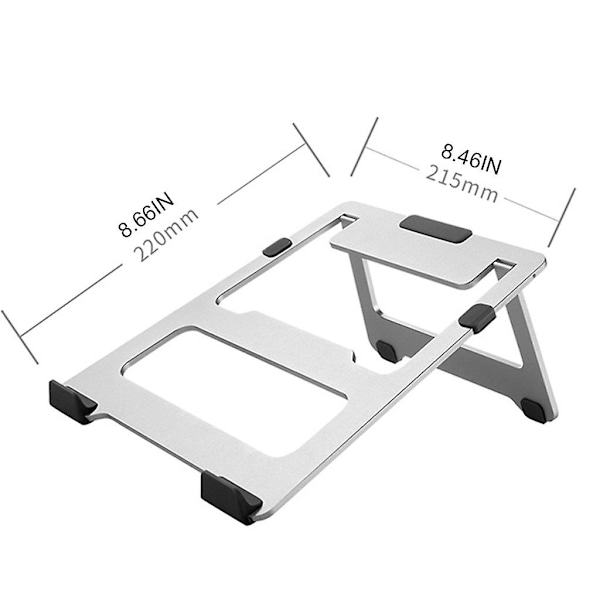 Bærbar bærbar computer hul kølebase varmeafledning holder