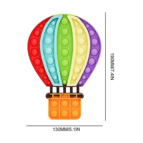 Push Pop Bubble Fidget Sensory Toy Stress Relief For Home School Og Office For