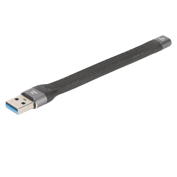 20V PD nopea lataus USB3.1 Gen2 Type C joustava datakaapeli matkapuhelimille ja tableteille - Type C naaras - USB uros kaapeli