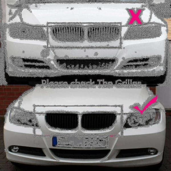 Front Bumper Nedre Mittgrill Skydd Trim För - 3-serie 2004-07 E90 E91 51117134074