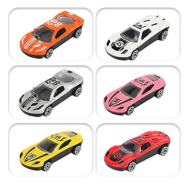 Autokuljetusrekka Lelut Mega Hauler Rekka 6 Mini Autolla Kolmikerroksinen Taita Autot Setti Lapsille Pojille Tytöille