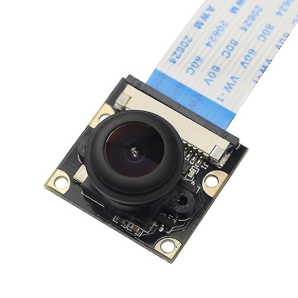 Raspberry Pi-kamera 4b/3b Universal 130 160-graders Fisheye-objektiv Vidvinkel infrarødt nattsynswebkamera