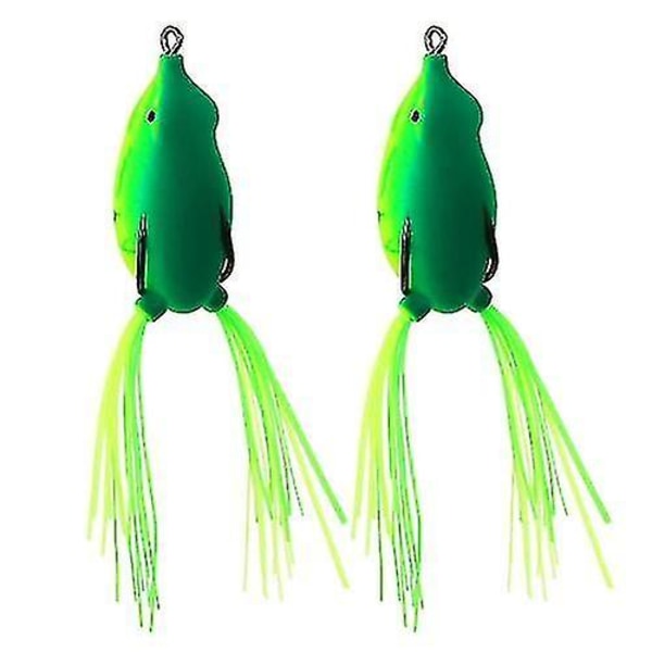 2 st mjukt fiskedrag med 3D-simulering