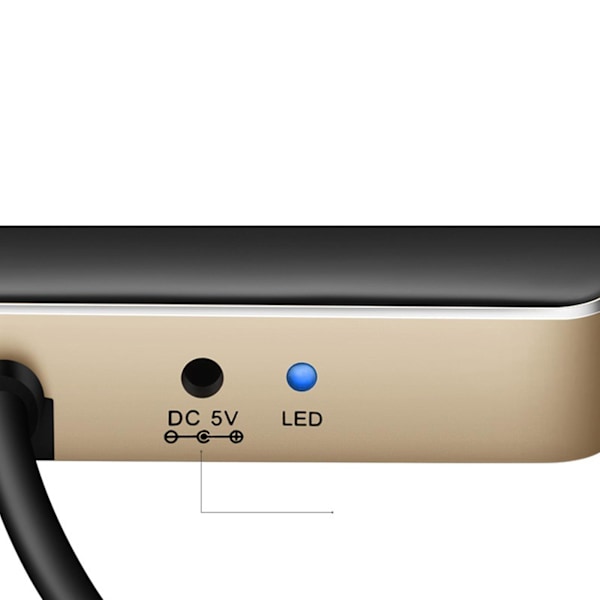 VGA-splitter 1080p VGA-switch 1 in 2 ut hane till hona 1m kabel för stationär dator