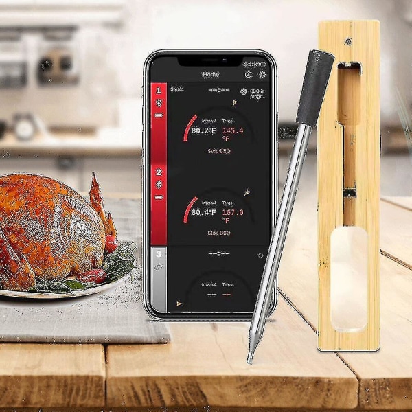 Meater Plus-serien trådlös kötttermometer Kvalitet Bluetooth Repeater Pa