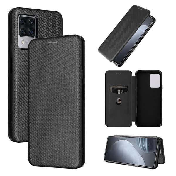 Carbonfiber-tekstur etui til Cubot X50