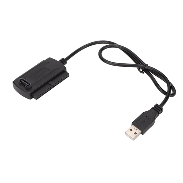 SATA PATA IDE-stasjon til USB 2.0-adapterkonverterkabel EU-plugg