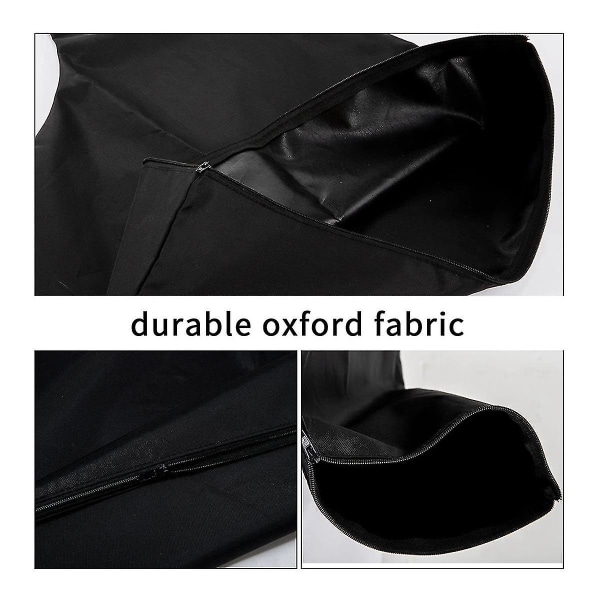 Universal løvsugerpose Oxford-stoff med glidelås løvsamlingspose Løvblåservakuumoppbevaringspose utendørs