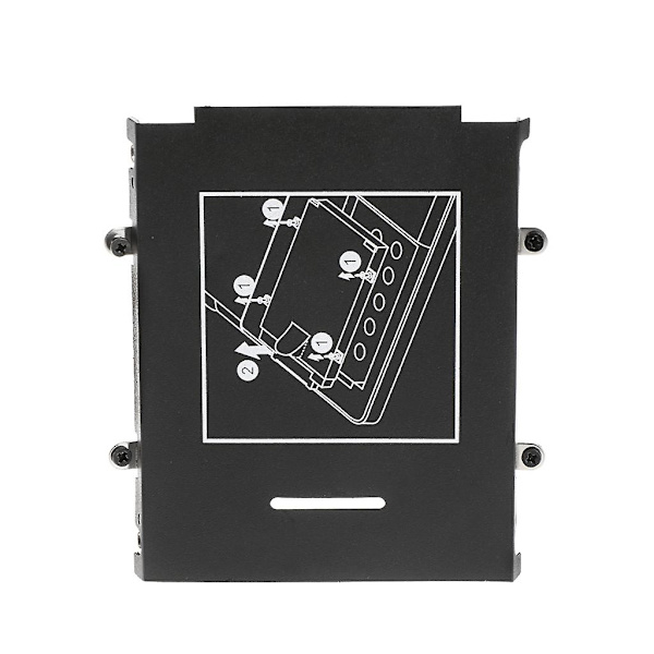 Sas/sata harddisk-caddybakke med skruer til Hp Elitebook 9460m 9470m 9480m