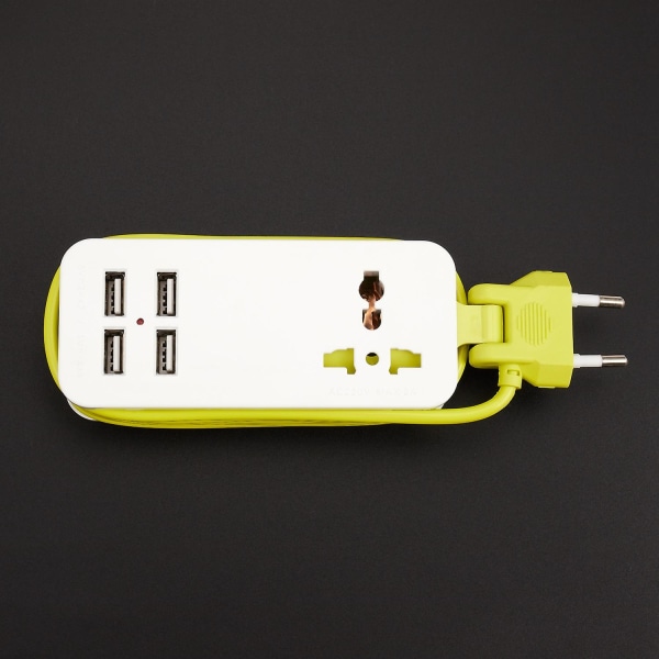 Jatkopistorasia Kannettavat latausliitännät USB Matkailu Kotitalouksien power Sähkö Soc