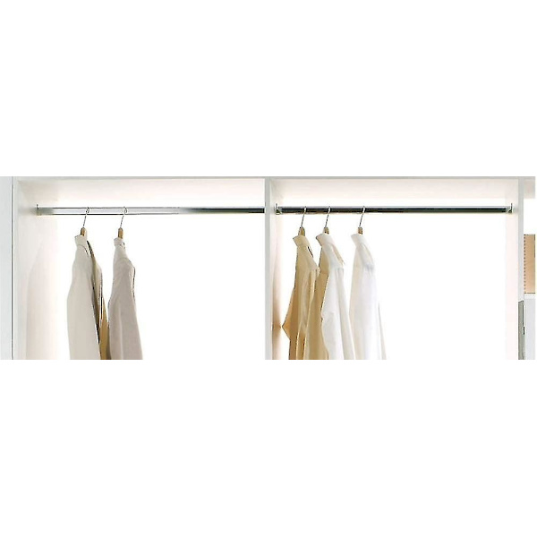 Garderobe rør senterbrakett for takmontering - Garderobe rør brakett for oval garderobe rør - C