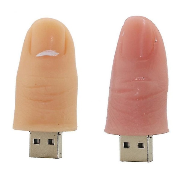 Høykvalitets 32gb fingerformet USB-flashstasjon 1 stk