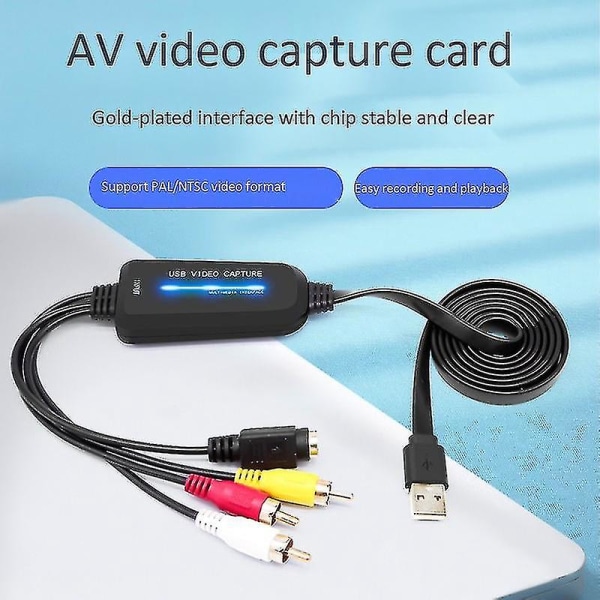 USB 2.0 -videon sieppauskortti Yksikanavainen USB kaappauskortti