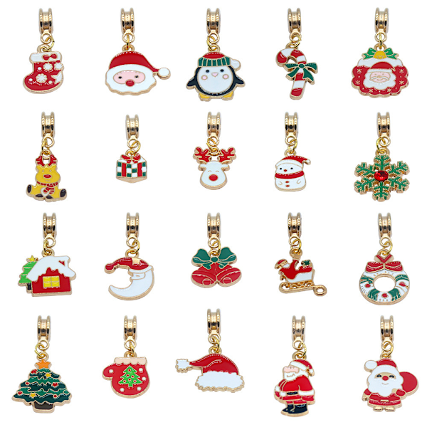Douyin Suosittu Uusi Joulu Lasten Lahja DIY Set Sokea Laatikko Tyttö Rannekoru Helmi Joululahja basic model