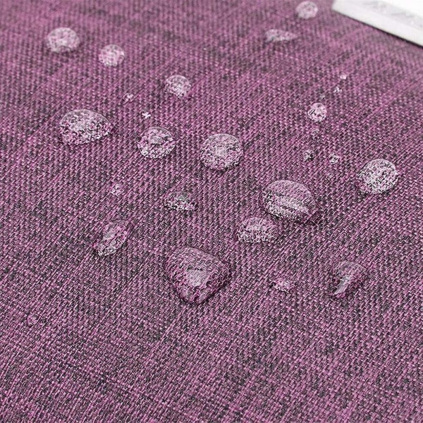 Meikkipussi, pieni matkakosmetiikkalaukku nailonista, vedenpitävä meikkipussi naisille ja tytöille kosmetiikan järjestämiseen (violetti)