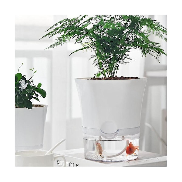 Hydroponisk automatisk vannabsorberende saftig blomsterpotte selvvannende blomsterpotte hydroponisk lat