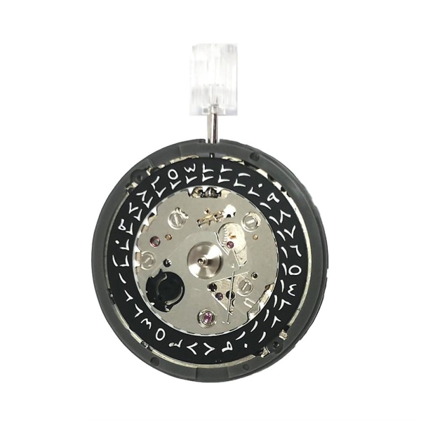 Arabic Nh35 Automatic Mechanical Movement Disc At 3.0 Mod Replace Mechanism Nh35a 24 Jewels High Accuracy Black