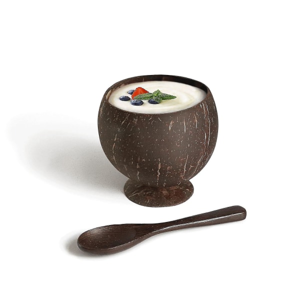 Can Pouring Candle Coconut Shell Cup, kokos træ skål, opbevaringsskål
