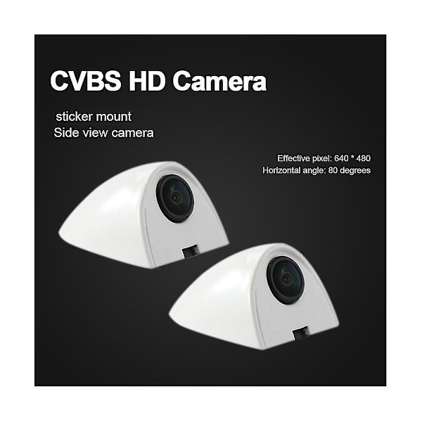 Bilstickers installationssida vykamera nattvision hd sidvy blind spot parkeringshjälp vänster och