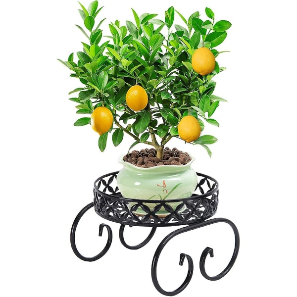 Potted Plant Stand - Metal Plant Stand - Flowerpot Display Stand - For Indoor And Outdoor