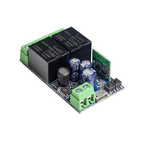 USB 5V/DC7-48V Ewelink Smart Wifi-brytare Universal Relämodul 2-kanals Trådlös Brytare Timer Telefonfjärrkontroll