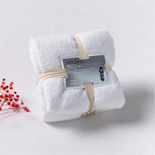 Absorberende håndklæde, koral fløjl badehåndklæde, ideel kompatibel absorberende