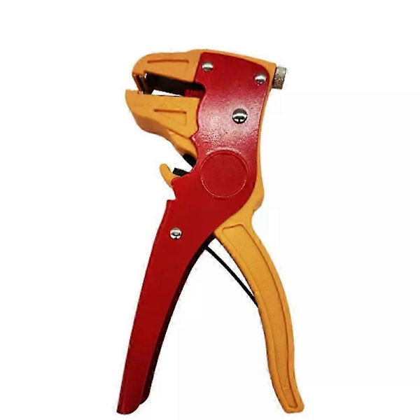 Automatisk Kabelavskärare Crimper Crimpverktyg Justerbar Tång Klippare red