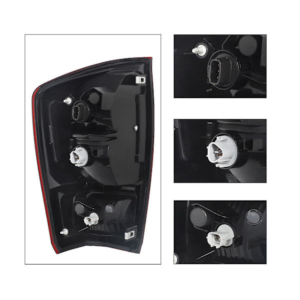 1 stk. Halogen Baglygte Samling Lh Til 2.7l 3.5l 2016-2017 Baglygte 8156004170 To280019