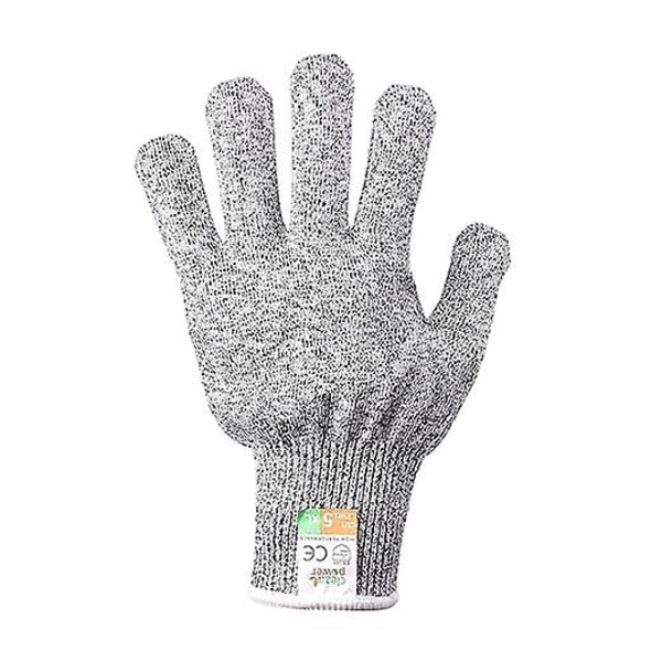 (XL) Anti-cut gloves Food grade EN388 certified level 5 protection for kitchen wood construction