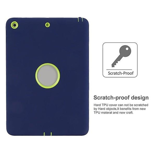 Marinegrøn til Apple Ipad 4 Slim Best Shockproof Case Cover Julegaver
