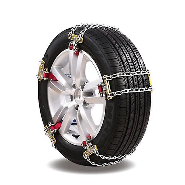 Ourdoot Nöd Hjul Däck Snö Anti-halk Kedjor För Bil Motorfordon Däck Tillbehör
