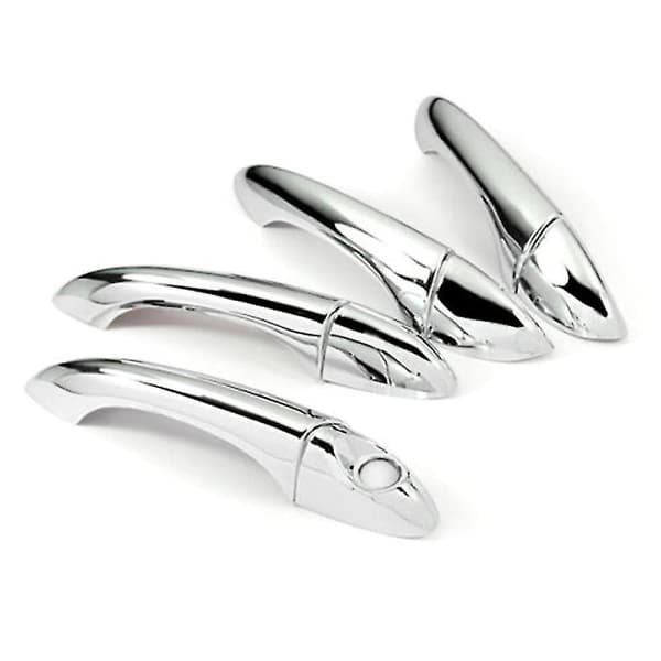 Trippel krom dørhåndtak deksel trim for bil, passer til X5 E53 2000-2006