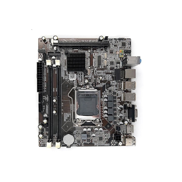 H55 Bundkort LGA1156 Understøtter I3 530 I5 760 Serie CPU DDR3 Hukommelse Bundkort+i3 530 CPU+SATA C