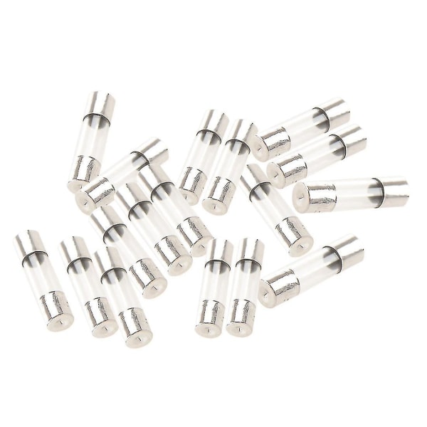 15 st 10A 250V snabba glasrörssäkringar 5 x 20 mm