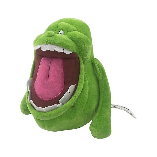 Ghostbusters Slimer Plyschdjur, Mjuk Leksak, Figur, Gosig Barnpresent green