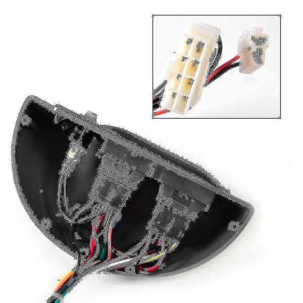12v Universal Crescent Power Window Switch Kit til bil 4-dørs Power Window Switch Bilrude Kit