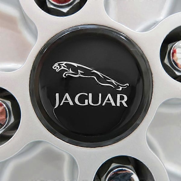 4 kpl Auton Muotoilun Vannekeskihattu Tarra 56mm Peite Auton Tarvikkeet Jaguar XF 250 X Type F Pace Xj X351 Xe S Type XKR siver red
