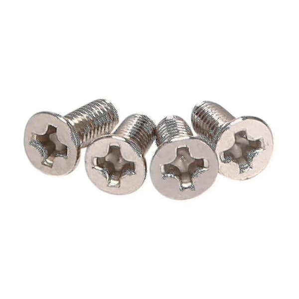 200 stk M3 Flat Head Maskinskruer Bolt Rustfritt Stål, (m3x8mm)