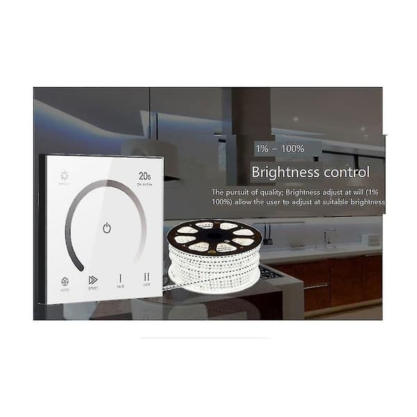 86 Sty Touch Panel Switch Dc12v 24v Ohjain Valonhimmennin (mb05)